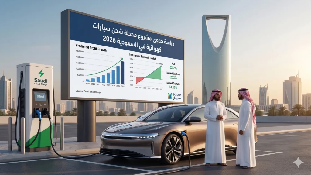 أرباح محطات الشحن في السعودية
