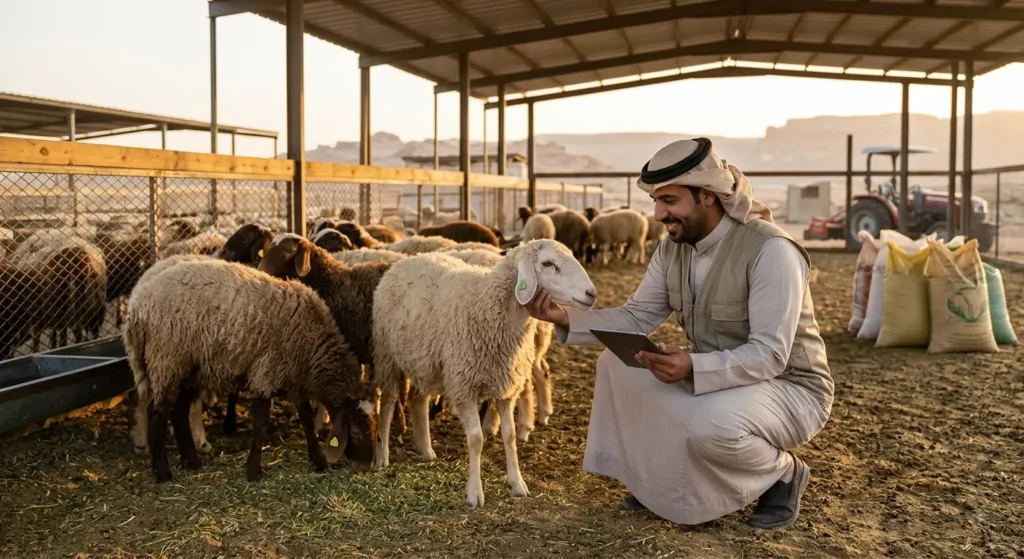مشروع تربيه الاغنام
